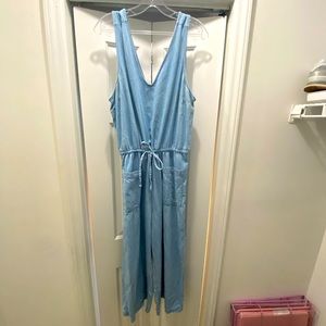 Denim wide-legged Jumpsuit